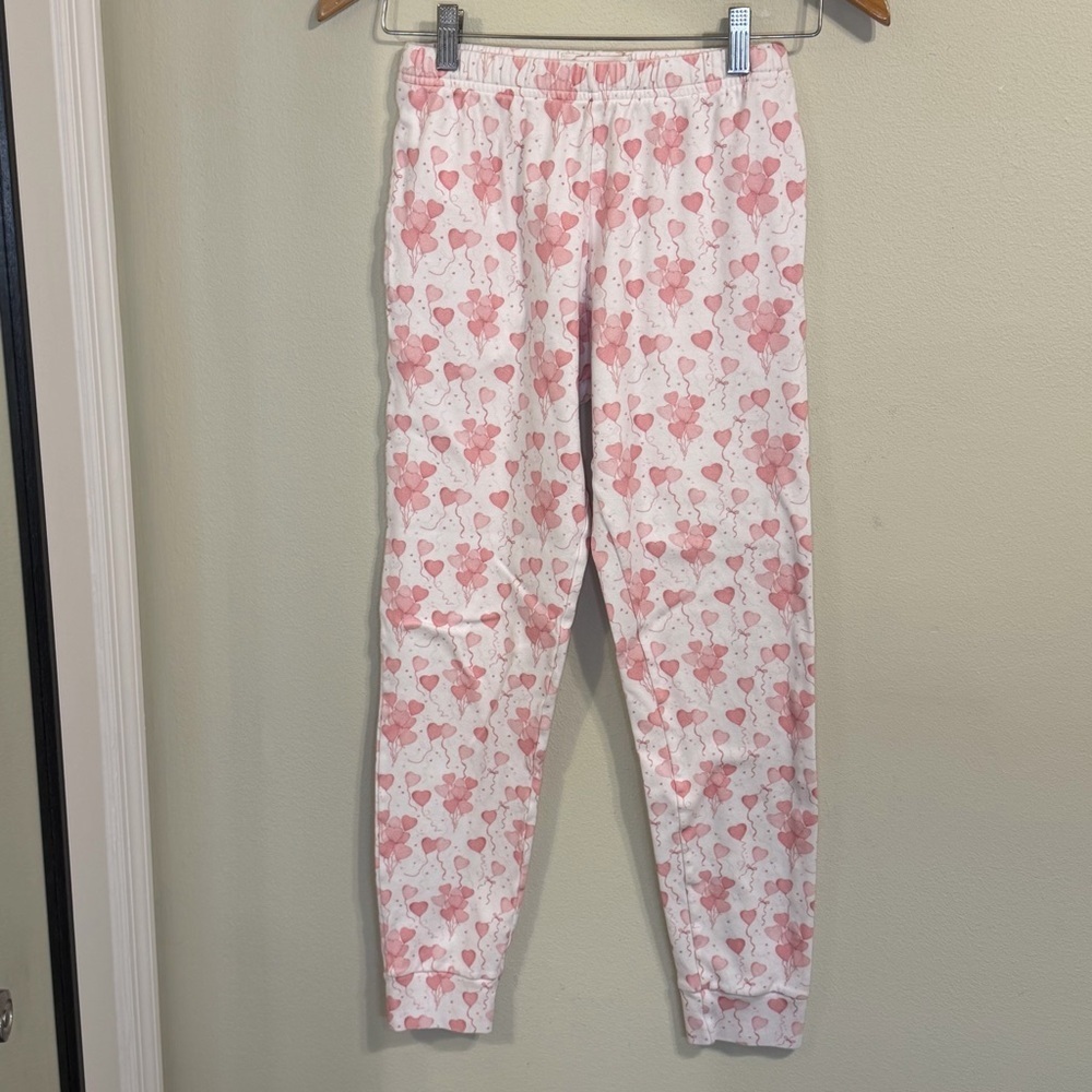 Dondolo Women’s Pink Heart Balloon Pajama Set Size S Valentine Collection Lounge - Picture 5 of 11
